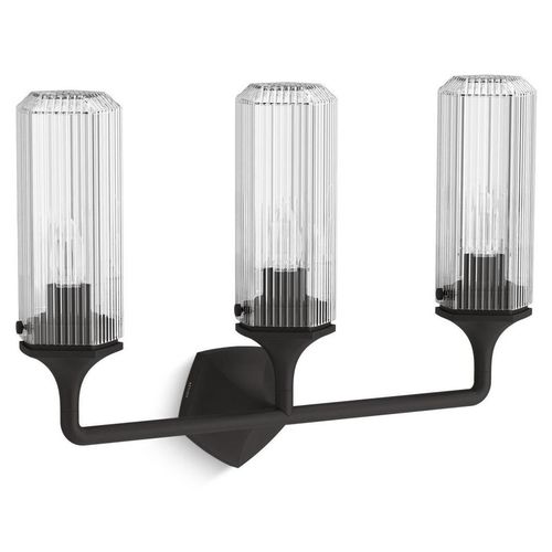Main product image of Occasion 3-Light Sconce (Matte Black), 31778-SC03-BLL