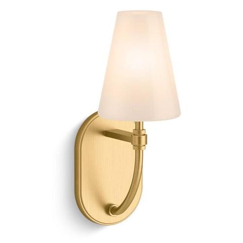 Main product image of Kernen 1-Light Sconce (Brushed Moderne Brass), 32255-SC01-2GL