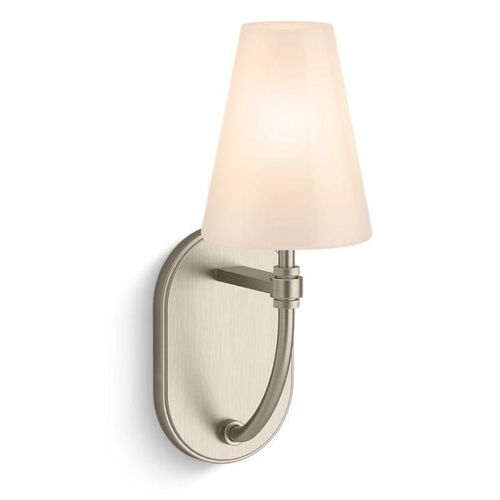 Main product image of Kernen 1-Light Sconce (Brushed Nickel), 32255-SC01-BNL