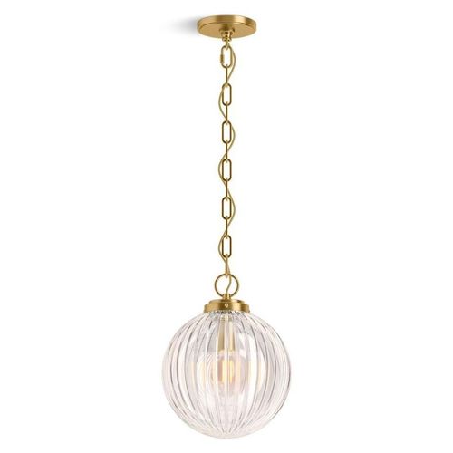 Main product image of Embra 1-Light Mini Pendant (Brushed Moderne Brass), 32258-PE01-2GL