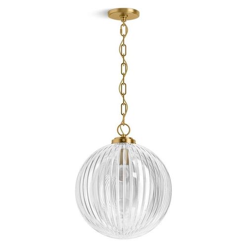 Main product image of Embra 1-Light Pendant (Brushed Moderne Brass), 32259-PE01-2GL