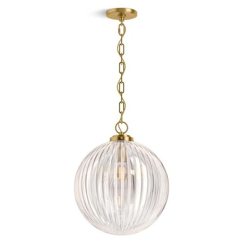 Main product image of Embra 1-Light Pendant (Brushed Moderne Brass), 32259-PE01-2GL