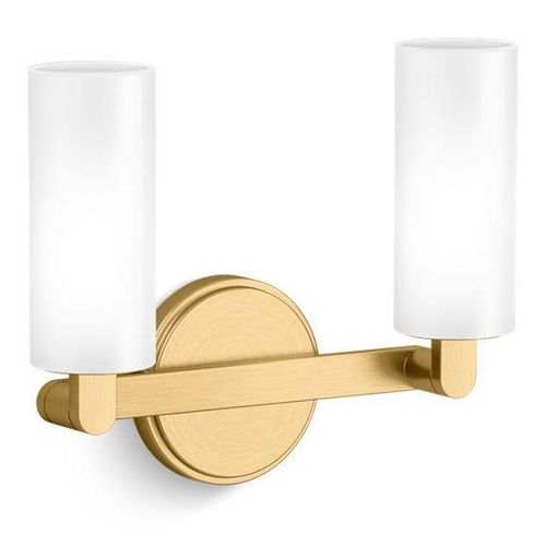 Main product image of Crue 2-Light Sconce (Brushed Moderne Brass), 35873-SC02-2GL