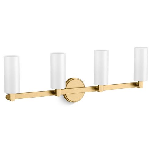Main product image of Crue 4-Light Sconce (Brushed Moderne Brass), 35875-SC04-2GL