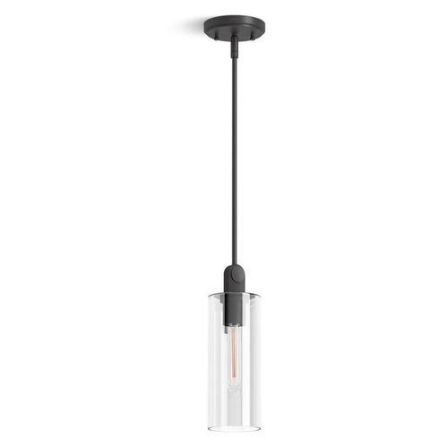 Main product image of Crue 1-Light Pendant (Matte Black), 35876-PE01-BLL