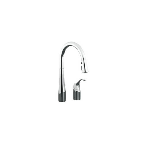 Main product image of Simplice Single-Control Remote Valve Pull-Down Spray Kitchen Sink Faucet - Polished Chrome Finish, K-647-CP