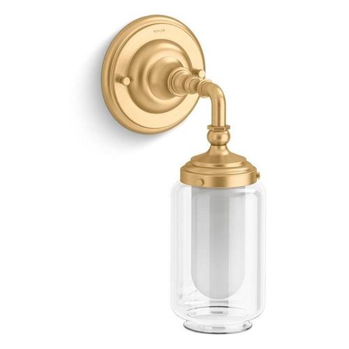 Main product image of Artifacts Single Sconce (Brushed Moderne Brass), 72584-2GL