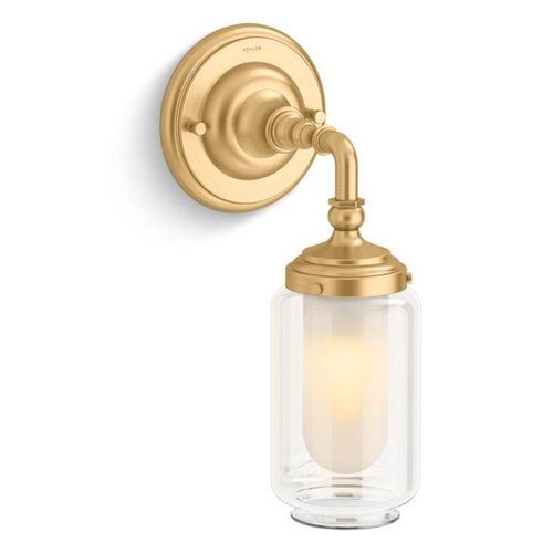 Main product image of Artifacts Single Sconce (Brushed Moderne Brass), 72584-2GL