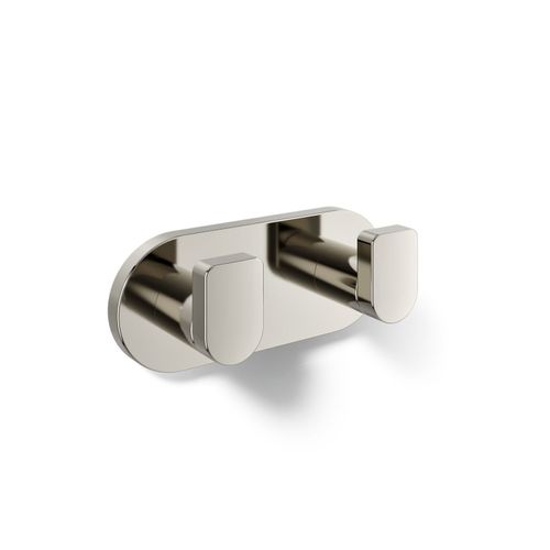 Main product image of Double Robe Hook (Vibrant Polished Nickel), K-73146-SN