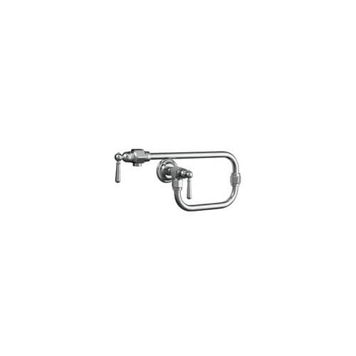 K73224S Kohler K73224S HiRise WallMount Pot Filler 24