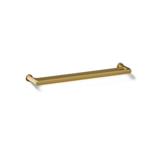 Main product image of 24" Double Towel Bar (Vibrant Brushed Moderne Brass), K-97496-2MB