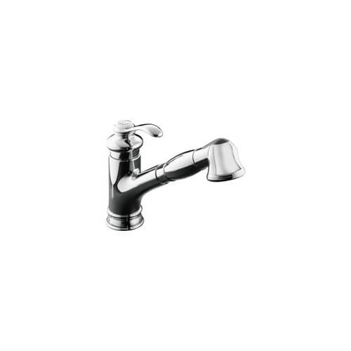 Main product image of Fairfax Single-Control Pullout Kitchen Sink Faucet - Polished Chrome