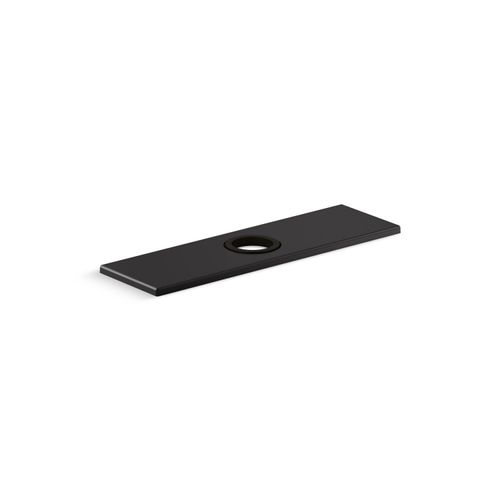 Main product image of 8" Escutcheon Plate For Insight, Kinesis Faucet (Matte Black), K-13479-B-BL