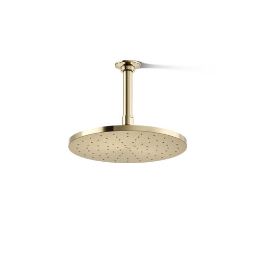 Main product image of Contemporary Round Round 10" 1-Function Rainhead, 1.75 Gpm (French Gold), K-13689-G-AF