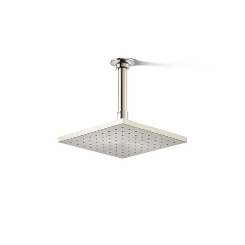 Main product image of Contemporary Square 8" 1-Function Rainhead, 1.75 Gpm (Polished Nickel), K-13695-G-SN