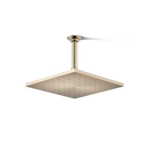 Main product image of Contemporary Square 10" 1-Function Rainhead, 1.75 Gpm (Brushed Bronze), K-13696-G-BV