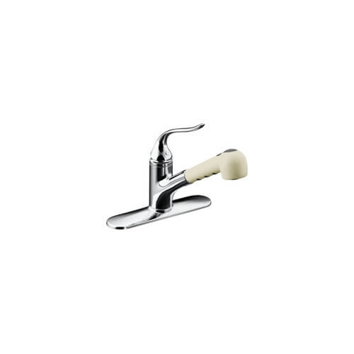 K 15160 Ap Cp Kohler K 15160 Ap Cp Coralais Single Control Pullout Spray Kitchen Sink Faucet 8613