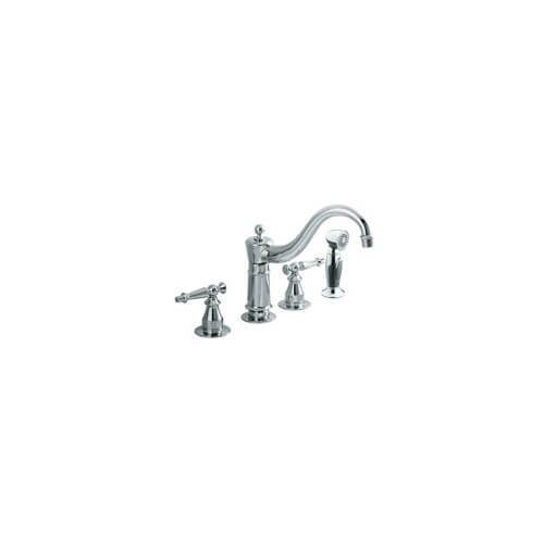 K 158 4 Cp Kohler K 158 4 Cp Antique Kitchen Sink Faucet Polished Chrome 6248