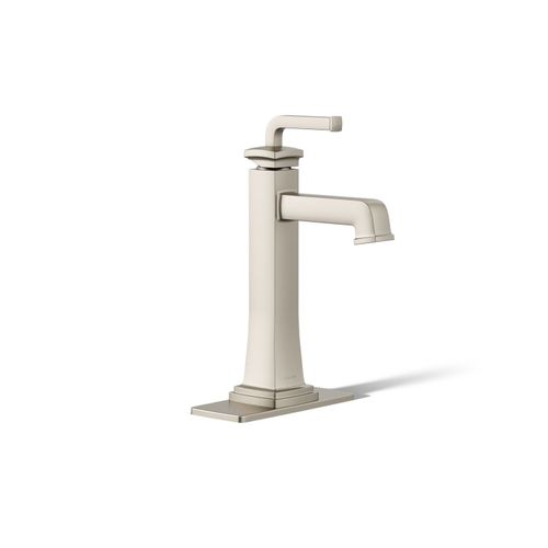 Main product image of Riff Tall 1-Handle Bathroom Faucet, 0.5 Gpm (Brushed Nickel), K-26430-4N-BN