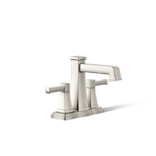 Main product image of Riff Centerset Bathroom Faucet, 1.2 Gpm (Polished Nickel), K-27398-4-SN