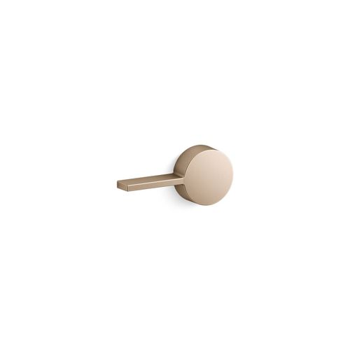 Main product image of Veil Left-Hand Trip Lever (Brushed Bronze), K-28122-L-BV