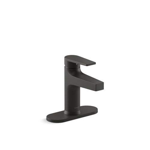 Main product image of Taut 1-Handle Bathroom Faucet, 1.2 Gpm (Matte Black), K-37886-4-BL