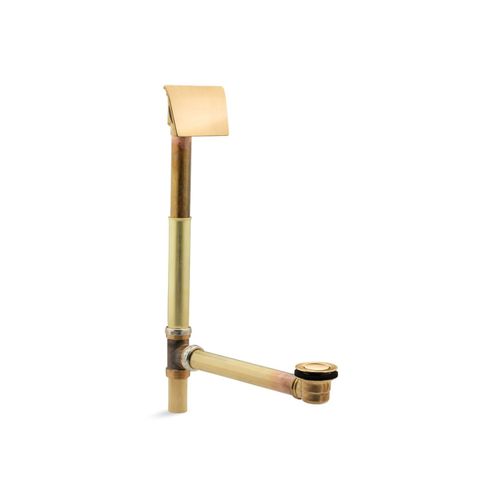 Main product image of Clearflo 1-1/2" Contoured Pop-Up Drain, For Above Or Through-The-Floor (Brushed Moderne Brass), K-7147-AF-2MB