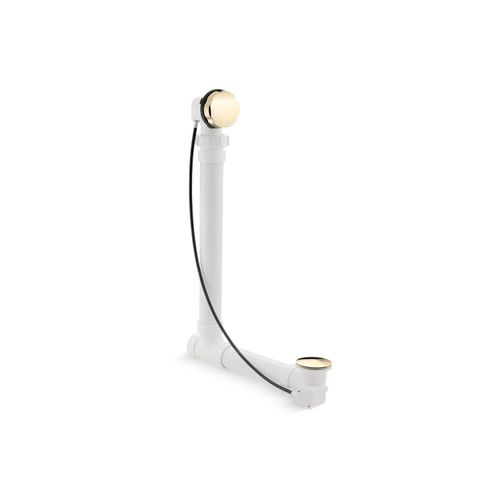 Main product image of Clearflo Cable Bath Drain w/ Pvc Tubing (French Gold), K-7213-AF