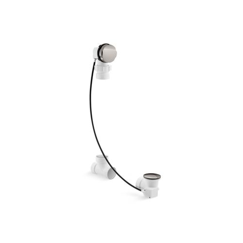 Main product image of Clearflo Cable Bath Drain, Less Pvc Tubing (Titanium), K-7214-TT