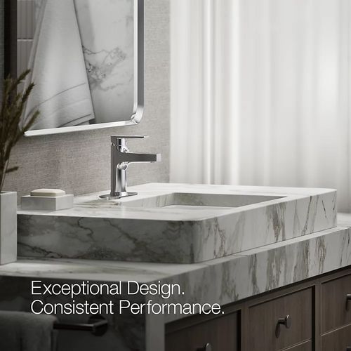 Main product image of Single-Handle Bathroom Sink Faucet, 1.2 GPM (Polished Chrome), K-74021-4-CP