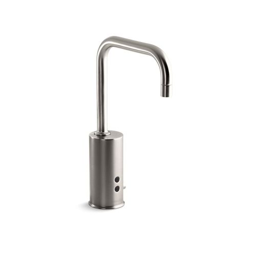Main product image of Gooseneck Touchless 1-Hole Lavatory Faucet w/ Insight Sensor Technology (Stainless Steel), K-7519-VS