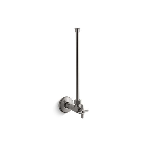 Main product image of 1/2" Npt Angle Supply w/ Stop w/ Cross Handle, Annealed Vertical Tube (Titanium), K-7638-TT