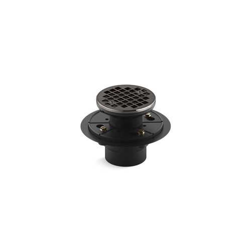 Main product image of Clearflo Round Design Tile-In Shower Drain (Titanium), K-9135-TT