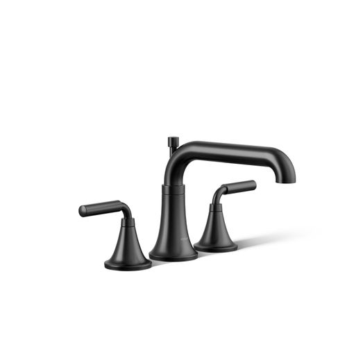 Main product image of Tone Deck-Mount Bath Faucet Trim w/ Diverter (Matte Black), K-T26440-4-BL
