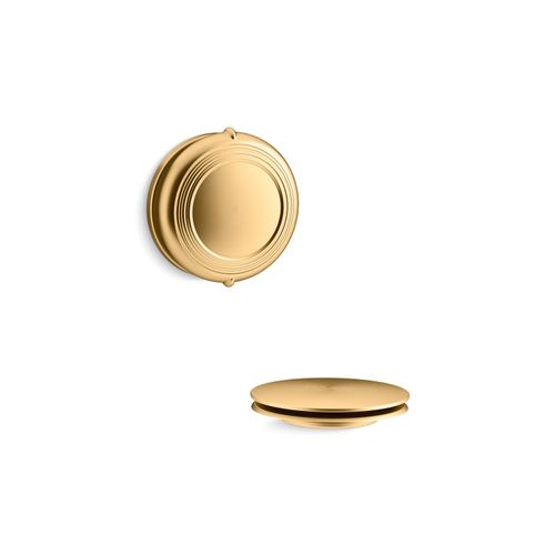 Main product image of PureFlo Traditional Rotary-Turn Bath Drain Trim (Brushed Moderne Brass), K-T37393-2MB