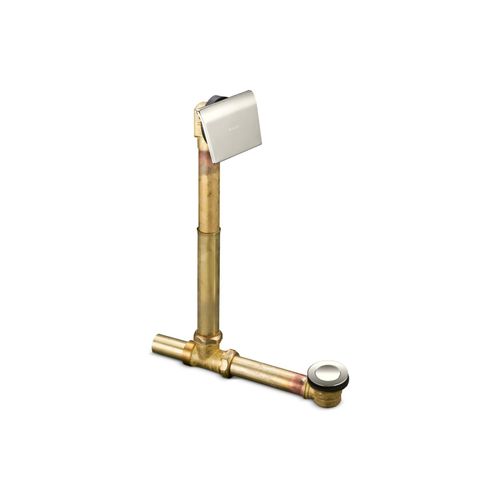 Main product image of Tea-For-Two 1-1/2" Contoured Pop-Up Drain And Overflow For Above- Or Through-The-Floor Installation (Vibrant Polished Nickel), K-7148-AF-SN
