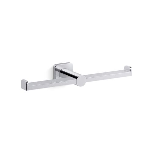 Main product image of Double Toilet Paper Holder (Polished Chrome), K-21897-CP