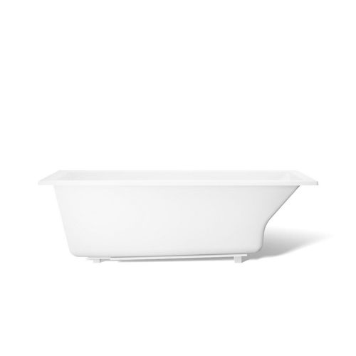 Main product image of Underscore 60" x 30" Rectangular Drop-In Bathtub with Reversible Drain (White)