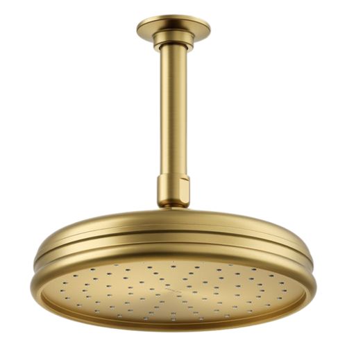 Main product image of 8" Rainhead, 1.75 Gpm (Vibrant Brushed Moderne Brass), K-13692-G-2MB