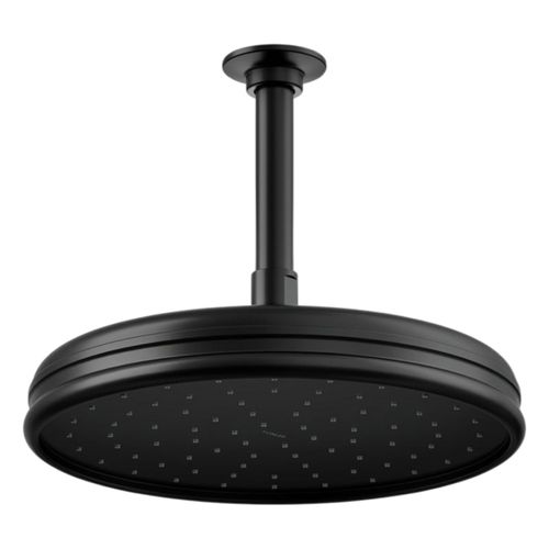 Main product image of Traditional 10" Single-Function Rainhead, 2.5 Gpm (Matte Black), K-13693-BL