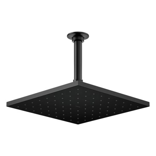 Main product image of Contemporary Square 10" Single-Function Rainhead, 1.75 Gpm (Matte Black), K-13696-G-BL