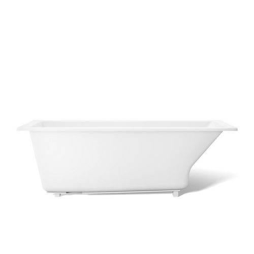 Main product image of Underscore 66" x 32" Rectangular Drop-In Bathtub with Reversible Drain (White)