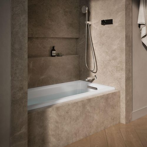 Main product image of Archer 60" x 30" Alcove Bathtub with Integral Flange and Right Drain (White)