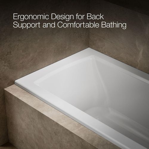 Main product image of Archer 60" x 30" Alcove Bathtub with Integral Flange and Right Drain (White)