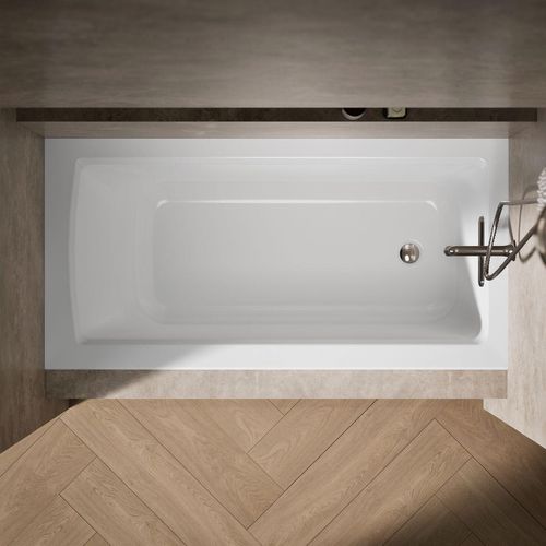 Main product image of Archer 60" x 30" Alcove Bathtub with Integral Flange and Right Drain (White)