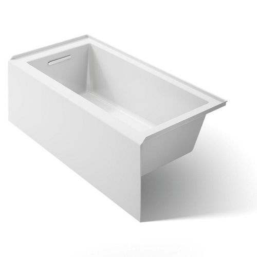 Main product image of Underscore 60" x 30" Alcove Bathtub with Left Drain (White)