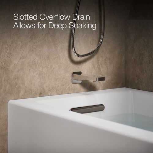 Main product image of Underscore 60" x 30" Alcove Bathtub with Left Drain (White)