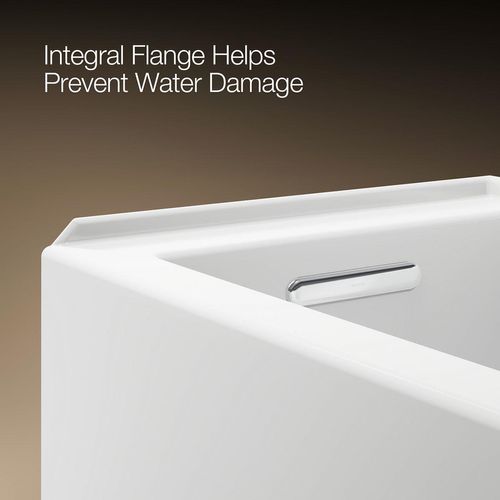 Main product image of Underscore 60" x 30" Alcove Bathtub with Left Drain (White)