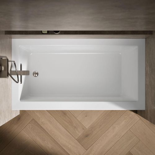 Main product image of Underscore 60" x 32" Alcove Bathtub with Left Drain (White)