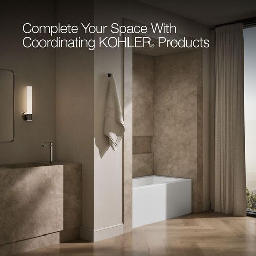 Main product image of Underscore 60" x 32" Alcove Bathtub with Left Drain (White)